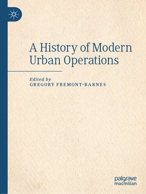 cover image of A History of Modern Urban Operations